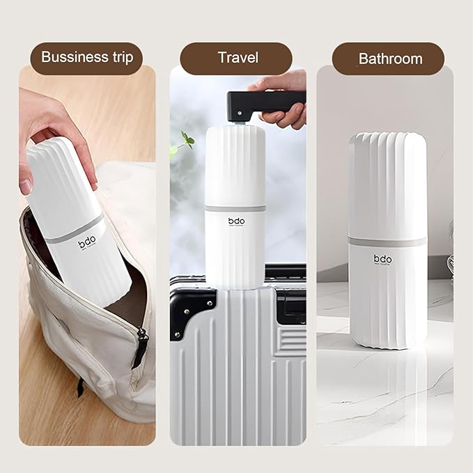 Toothbrush Cup Toothbrush Travel Case, Travel Toothbrush Holder Case - Image 6