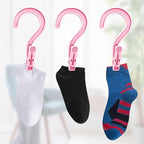 24pcs Laundry Hooks Clip Plastic Clothes Hangers Pins Super Strong Hanger Clips - Image 4