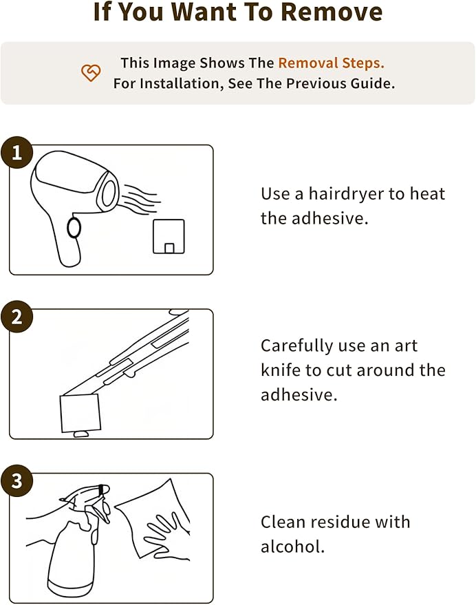 Square Self Adhesive Towel Hooks - Image 8
