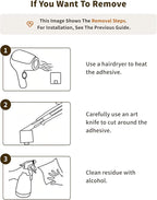 Square Self Adhesive Towel Hooks - Image 8