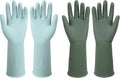 Dishwashing Rubber Gloves Reusable Kitchen Gloves 2Pairs Cleaning Gloves by Unknown