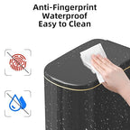2.6 Gallon Slim Bathroom Trash Can - Image 6