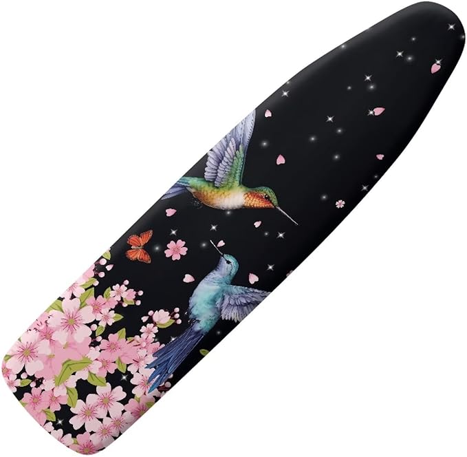 Hummingbird Ironing Board Cover 15x54 Inch Standard Size Ironing Board Covers by Unknown