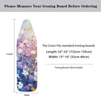 Daisy Print Ironing Board Pad, Extra Thick Heavy Duty Pad Covers - Image 6