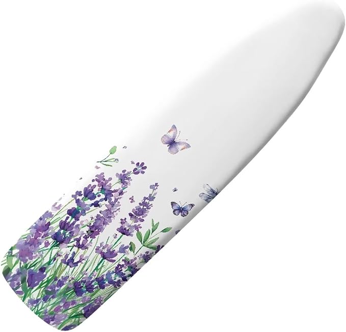 Flower Ironing Board Cover and Pad Standard Size Sea Butterfly Iron Table by Tongluoye
