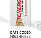 Tenergy Alkaline Batteries & Storage Case, 8xC Size, 8xD Size, 8 Pack 9V Size - Image 7