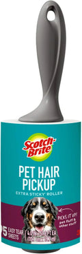 Scotch-Brite Pet Hair Pickup Extra Sticky Lint Roller, Designed by Scotch-Brite