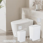 rejomiik Small Bathroom Trash Can - Image 2