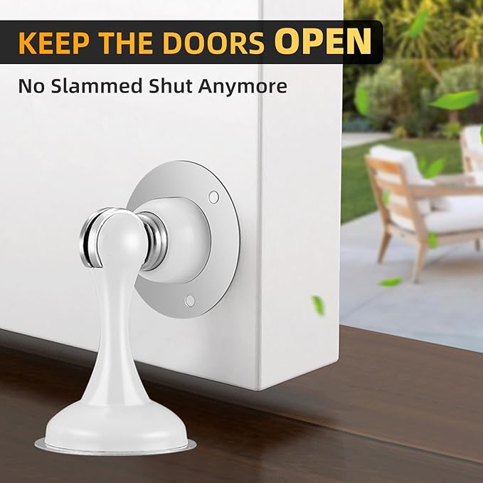6 Pack Magnetic Door Stop No Drilling Door Stop - Image 5