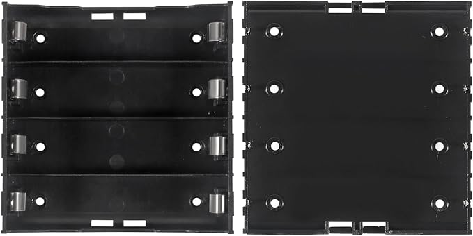 18650 Battery Case Holder 4 Slots X 3.7V 18650 Battery Storage Box, in Parallel - Image 2