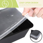 50-Pack Meal Prep Containers, 26 OZ Microwavable Reusable Food Containers - Image 5