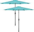 Simple Deluxe 9' Patio Umbrella Outdoor Table Market Yard Umbrella with Push Button Tilt/Crank by SimpleDeluxe