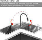 2-Pack Bytelive Silicone Sink Mat, Mini Sink Splash Guard and Soap Sponge Holder - Image 6