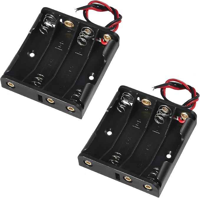 DIANN 8pcs AAA Battery Holder 2pcs AAA Battery Holder 1 Slot 2pcs 2 AAA Battery - Image 7