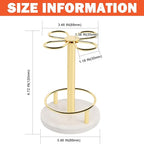 HarJue Toothbrush Holder Stand for Bathroom, Metal Toothbrush Organizer - Image 2