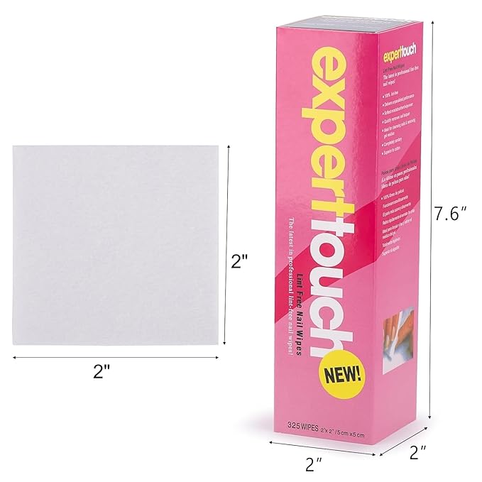 BTYMS 650 Pcs Lint Free Nail Wipes - Image 2