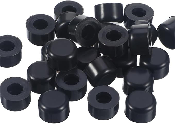 Outus 50 Pcs Rubber Door Stop Silicone Replacement Door Stop Caps Tips Bumpers - Image 7