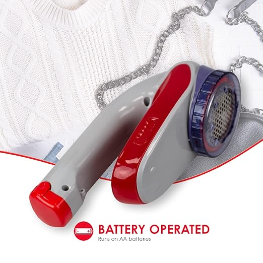Large Battery Operated Portable Lint and Fuzz Remover Fabric Shaver - Image 5