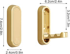 Foldable Coat Hooks, Folding Coat Hooks, Invisible Folding Single Retractable - Image 4