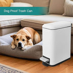 1.3 Gallon Stainless Steel Trash Can - Image 7