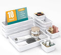 10 PCS Drawer Organizer Set, 4 Size Makeup Drawer Divider Organizer by StoreHappily