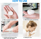 120 Pcs Mini Compressed Towels, Disposable Face Compressed Towel, Compressed - Image 5