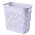 UUJOLY Plastic Small Trash Can Wastebasket, Garbage Container Basket by UUJOLY