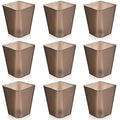 Hoolerry 9 Pieces Garbage Can 2 Gallon Small Trash Cans Bulk Bathroom Trash Bin by Hoolerry