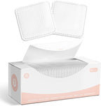 Square Cotton Pads, 100% Cotton, Not to Shed or Fall Apart, Unique Triple-Layer by icotle