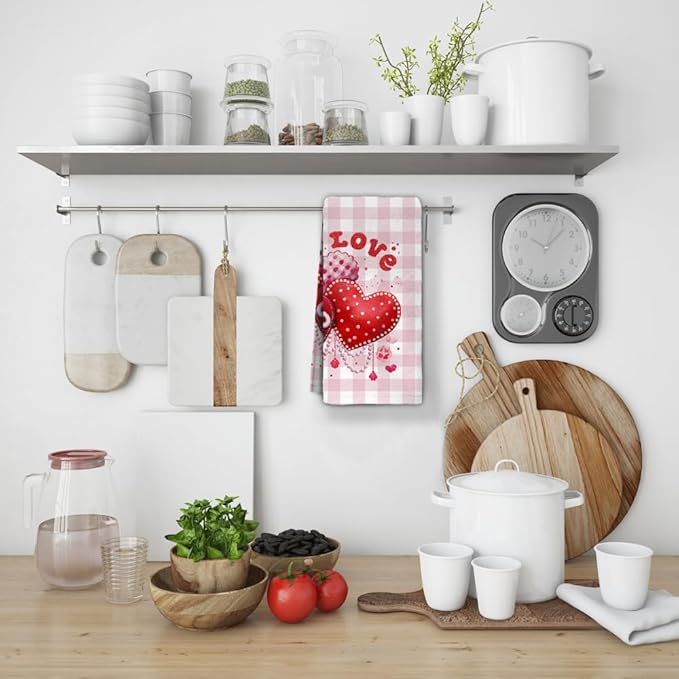 Valentines Day Hand Towels - Image 4