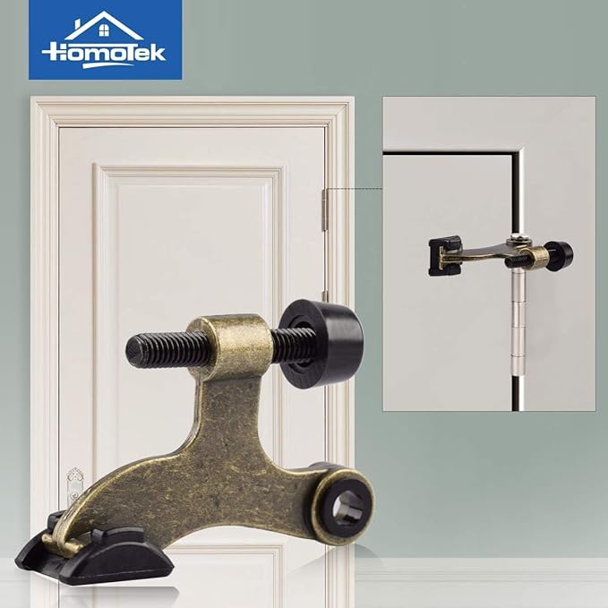 HOMOTEK 20 Pack Hinge Pin Door Stopper, Hinge Stops - Image 5