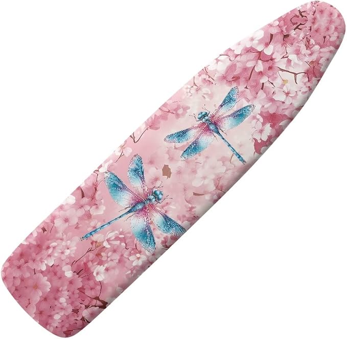 Dragonfly Flower Iron Board Cover by Unknown