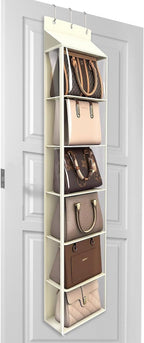 Lirex Over The Door Purse Organizer & Purse Shelf by Lirex