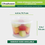 Freshware 16 oz Food Storage Containers - Image 3