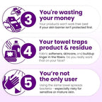Clean Skin Club Healthy Aging Clean Towels® XL, Travel Pack, Smooths Fine Lines - Image 6