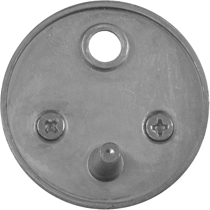 Design House Door Stops, Rubber Cushion Stoppers, Floor-Mounted, Heavy-Duty Zinc - Image 4