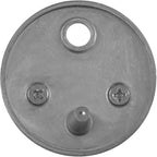 Design House Door Stops, Rubber Cushion Stoppers, Floor-Mounted, Heavy-Duty Zinc - Image 4