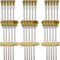 45-Piece Brass Wire Brush Set by LingGan