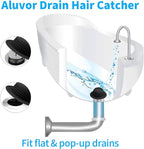 Shower Drain Hair Catcher Bathtub Drain Cover Shower Protector - Image 3