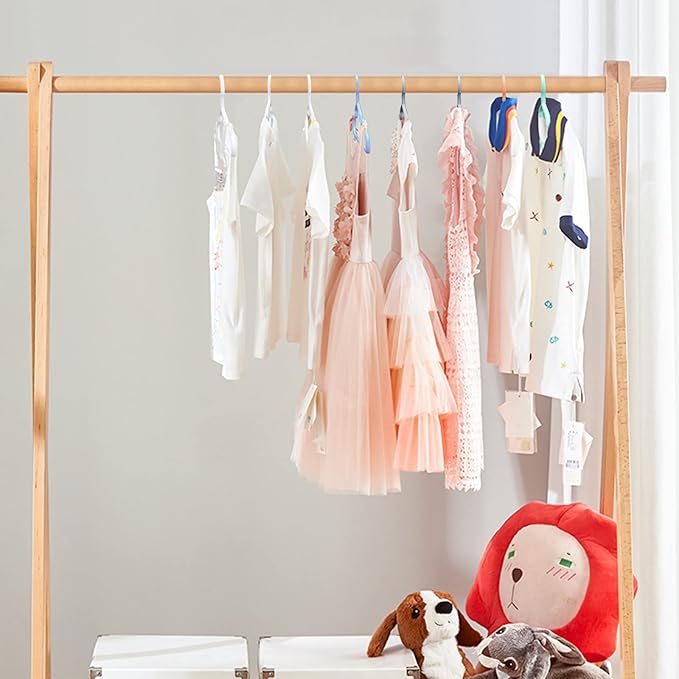 100 Pack Mix Color Kids Hangers 11.6 Inch - Image 7