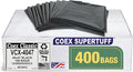 Aluf Plastics - Value COEX 3 Ply Garbage Bags, 45 Gallon, 1.25 Mil by AlufPlastics