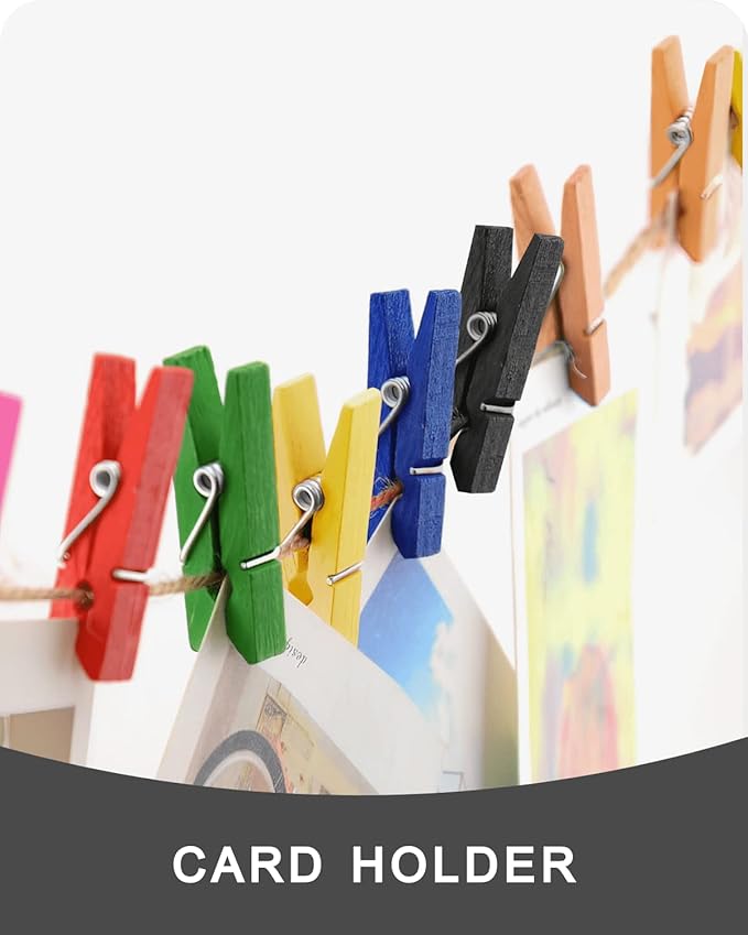 Mini Clothes Pins for Photo, Little Baby Shower, Display Artwork - Image 7