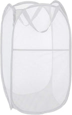 Pop up Laundry Hamper, Portable Foldable Mesh Clothes Hamper by Buenod