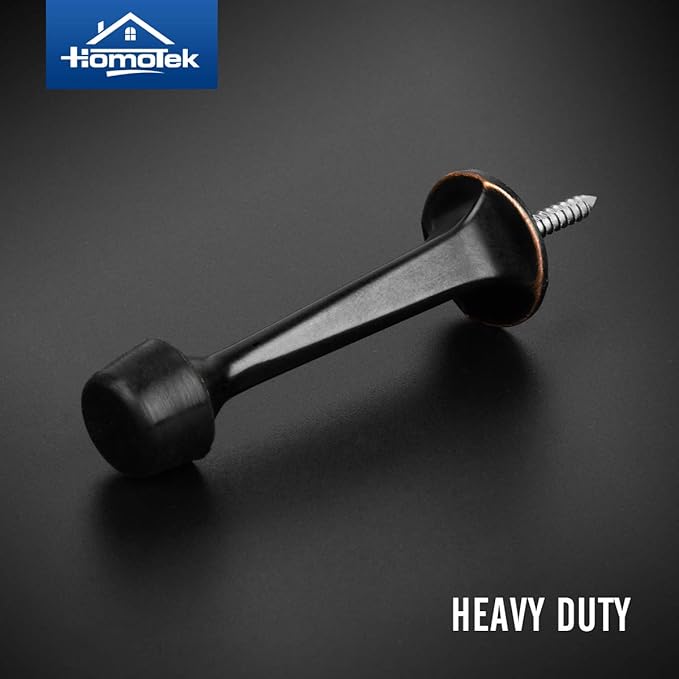 HOMOTEK 20 Pack Heavy Duty Solid Rigid Door Stop - Image 4
