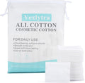 Square Cotton Pads for face, Cotton Squares for Face, Lips & Eyes, 100% Pure by Vexlytra