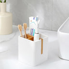 rejomiik Toothbrush Holders for Bathrooms Countertop, 3 Slots Electric Tooth - Image 4