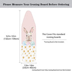 Daisy Easter Eggs Rabbit Ironing Board Cover 15x54 Inch Extra Thick Resistant - Image 5