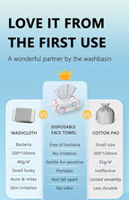 Disposable Face Towels, Biodegradable Dry Wipes - Image 6