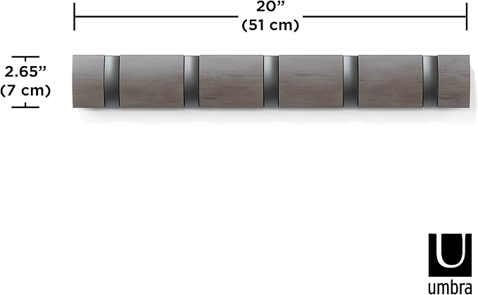 Umbra Flip Wall-Mounted Coat Rack - Image 3