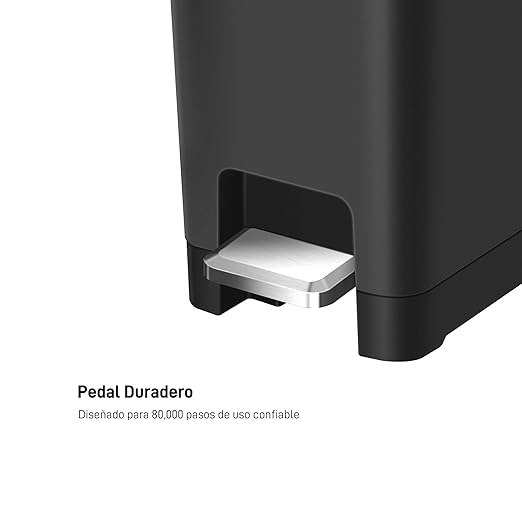 EKO | 10L Bathroom or Kitchen Waste Bin | Compact Trash Can - Image 3